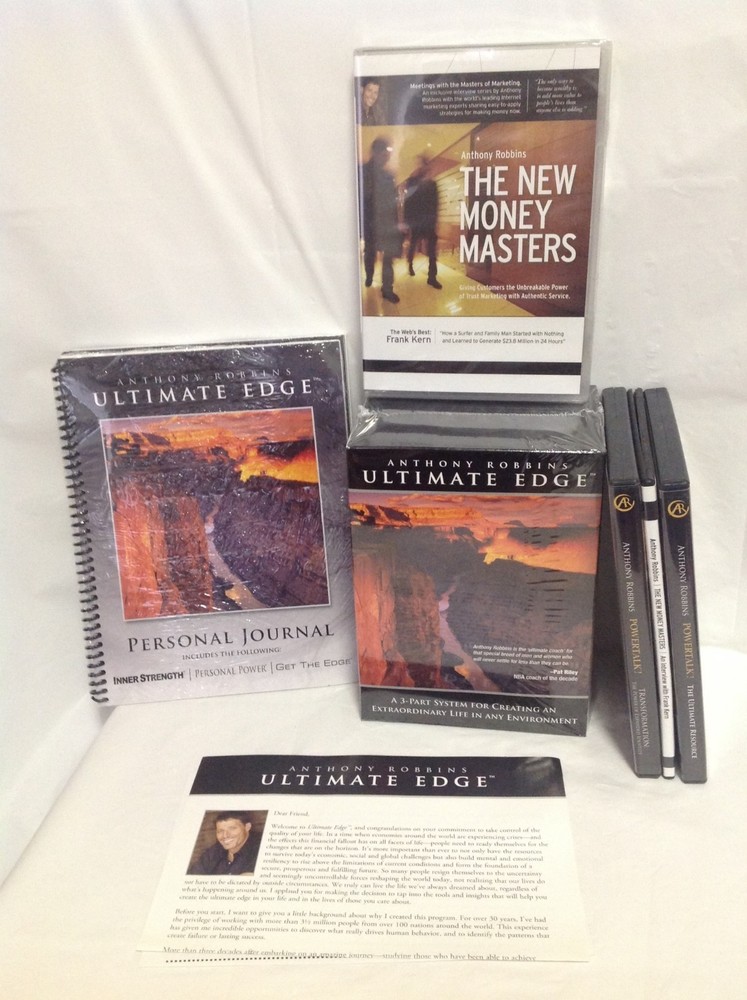 Anthony Robbins Ultimate Edge System - New