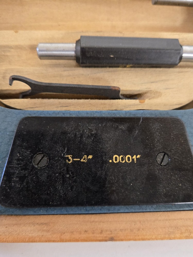 MITUTOYO SCREW THREAD MICROMETER 3"-4"