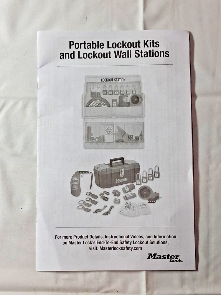 Master Lock Equipped Electrical Lockout Station S1850E410
