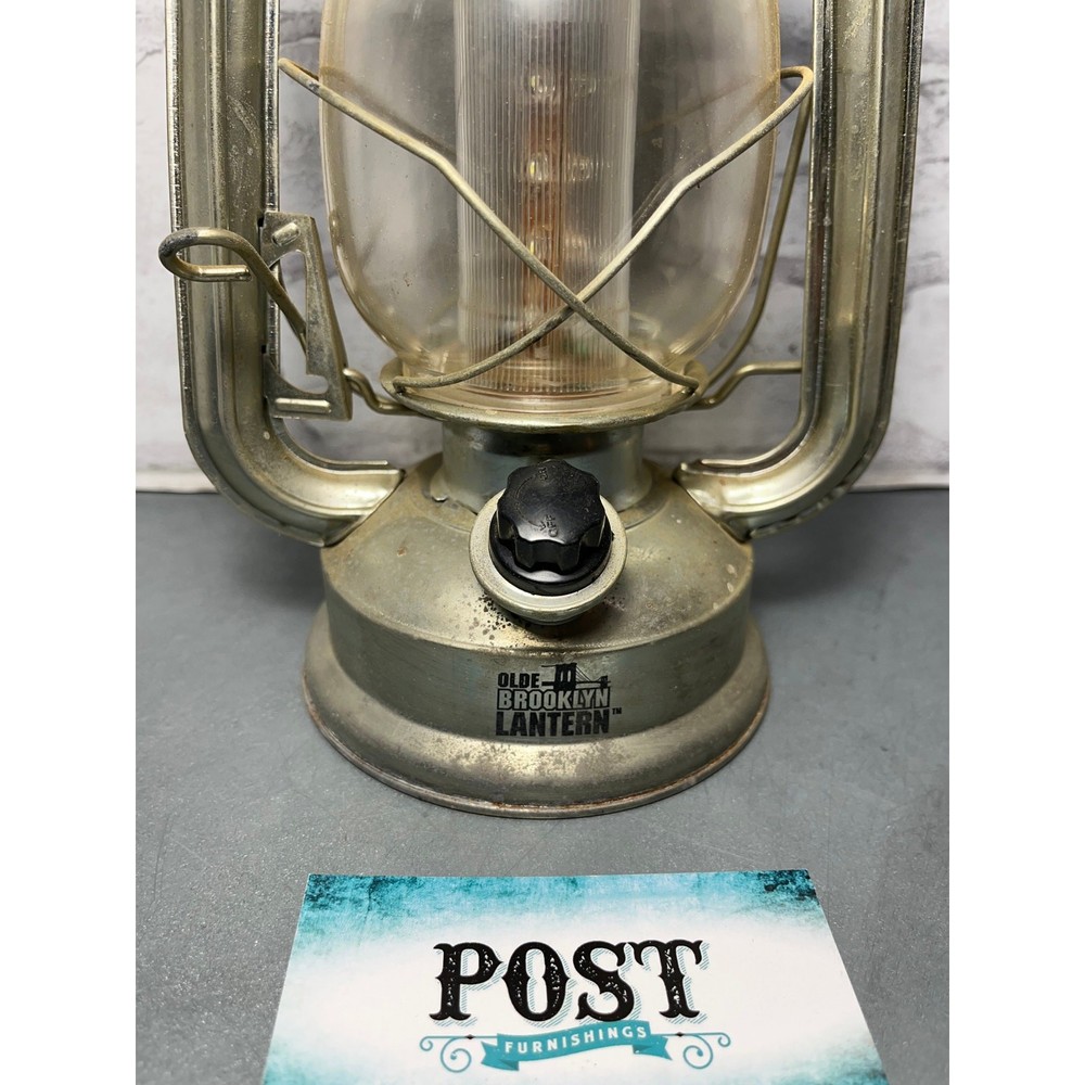 Olde Brooklyn Led Light Kerosene Style Lantern