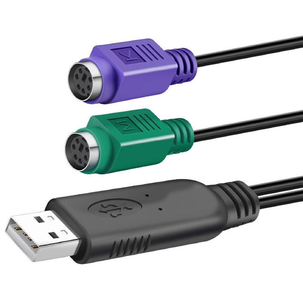 20cm Active Converter Connector Cable Adapter For Mouse Keyboard Scanner Laptops