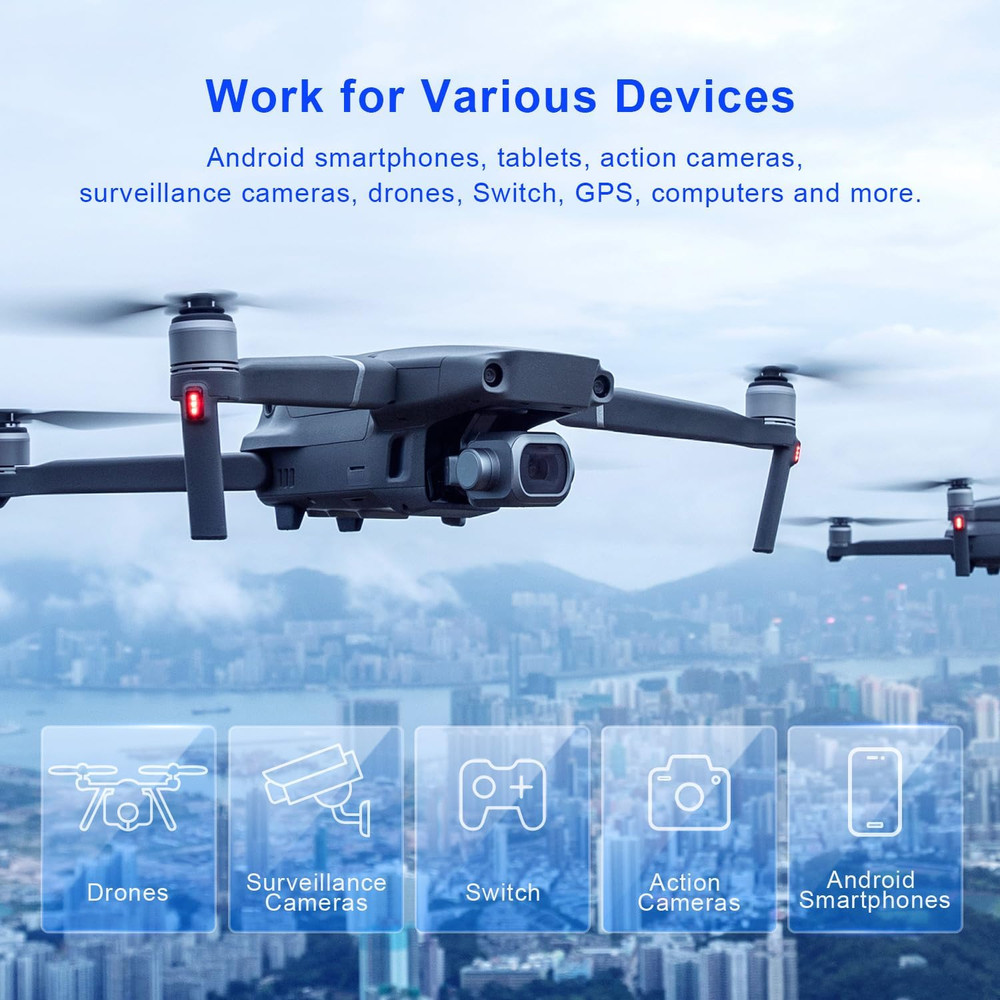 Micro SD Card 64GB Microsdxc Memory Card with SD Adapter A1 App Performance V30