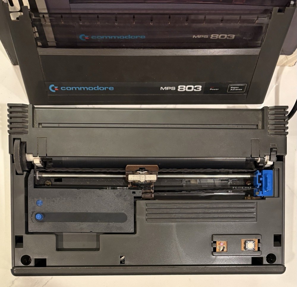 Commodore MPS-803 Dot Matrix Printer POWERS ON. For Parts Only. See Video ▶️