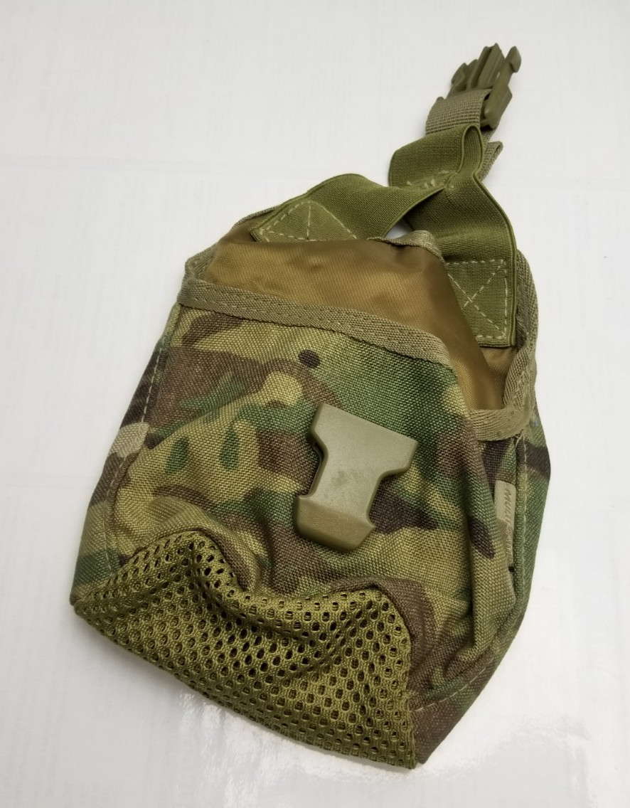 Military Style Rothco OCP Multicam MOLLE 1 QT MESH Canteen Pouch NEW