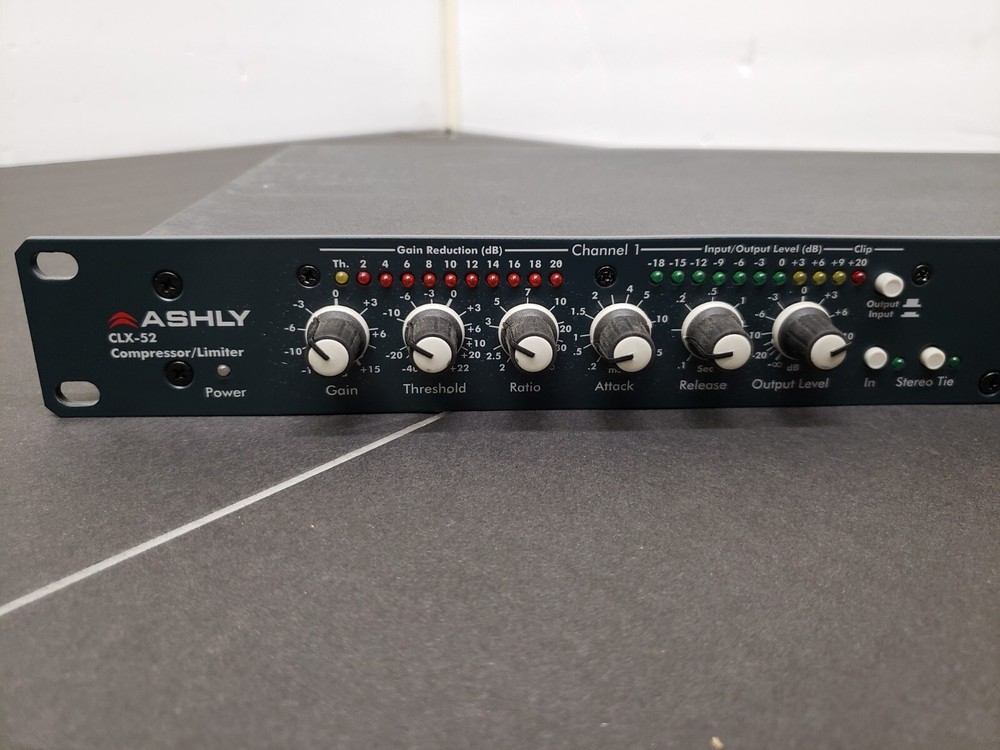 Ashly CLX-52 Dynamic Range Compressor/LIMITER *READ DESC*