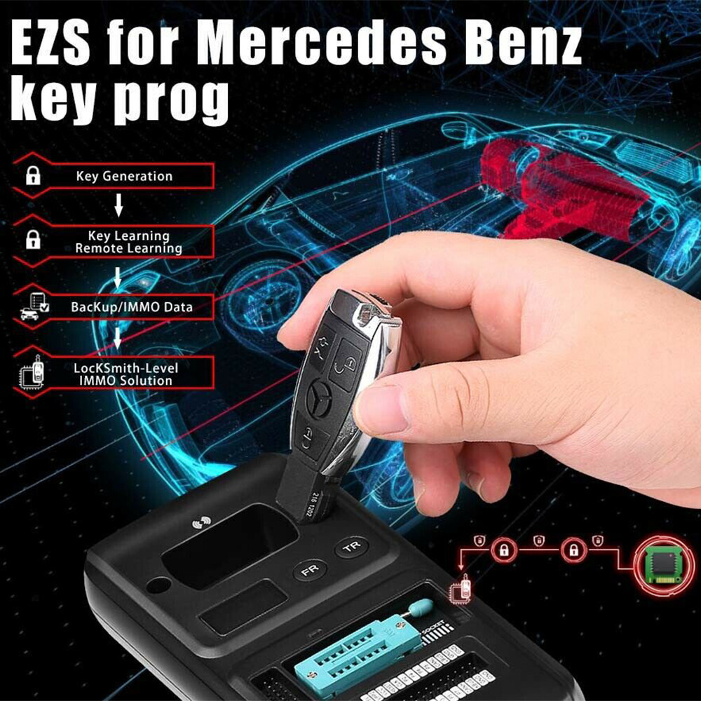 XTOOL X100MAX2 Full Set J2534 OEM Programming Diagnostic Scanner All Key Lost