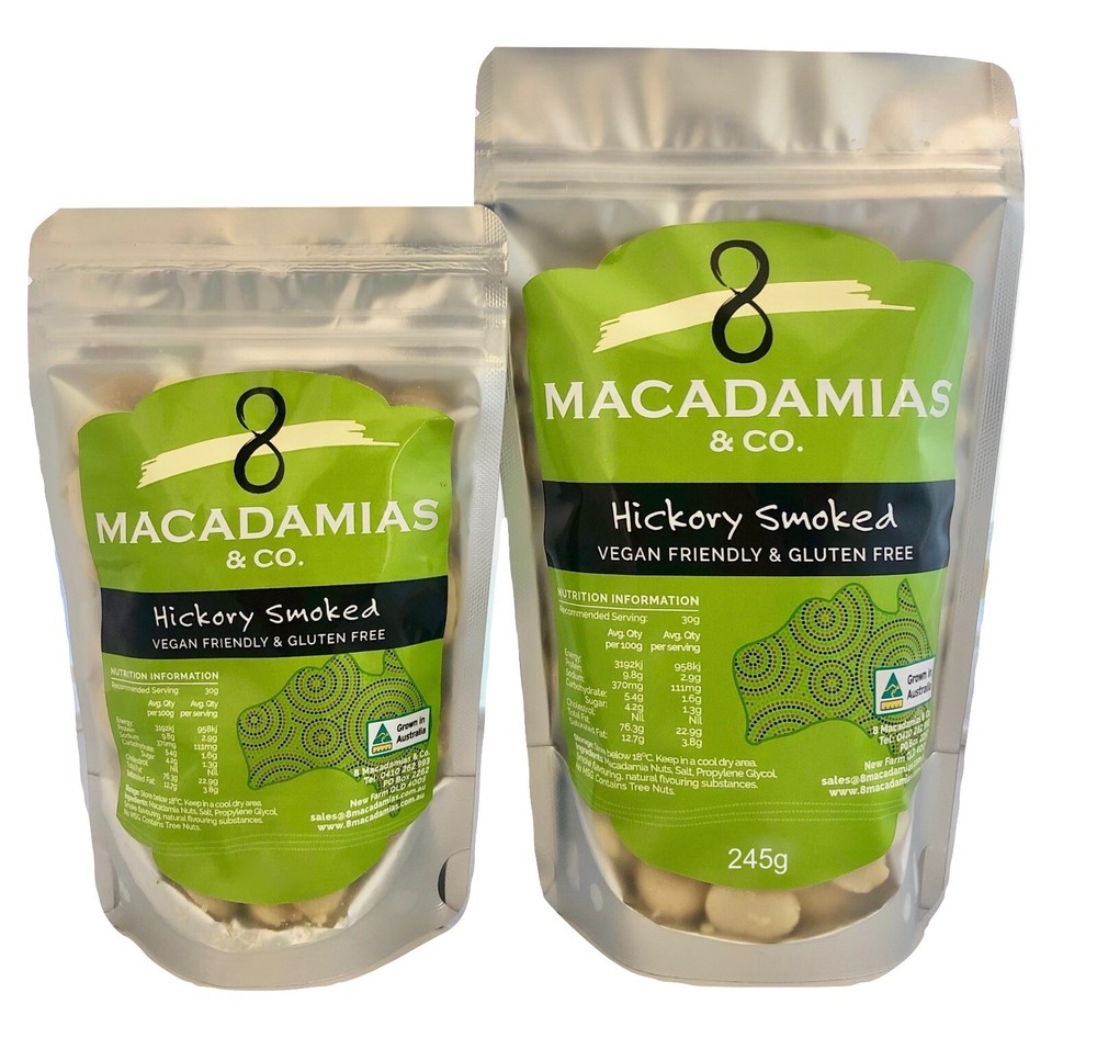 Hickory Smoked Macadamia Nuts