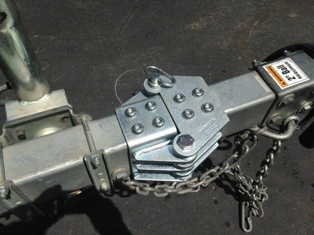 TTROY 3x5 Fold away hinge kit same bolt pattern as Fulton fold away.