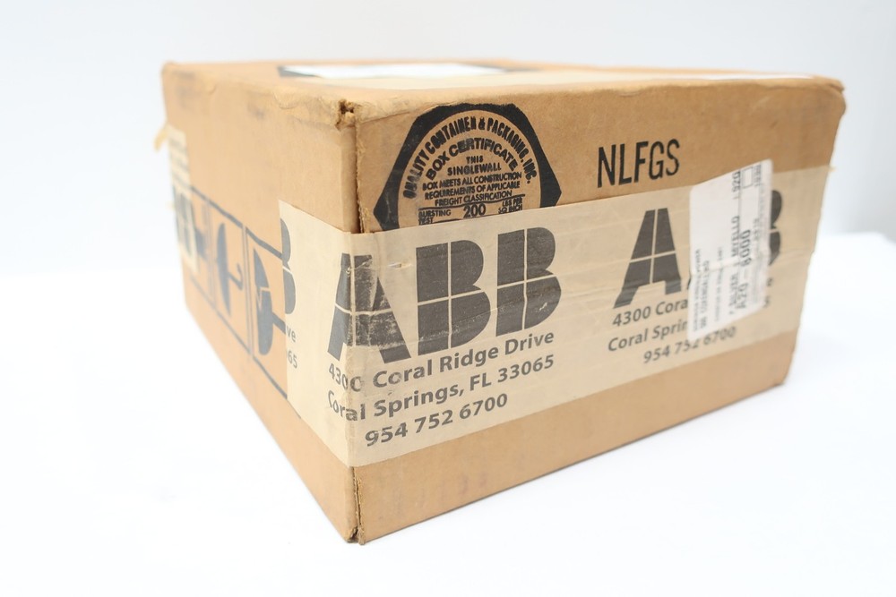 Abb 410E1375 Ground Voltage Relay