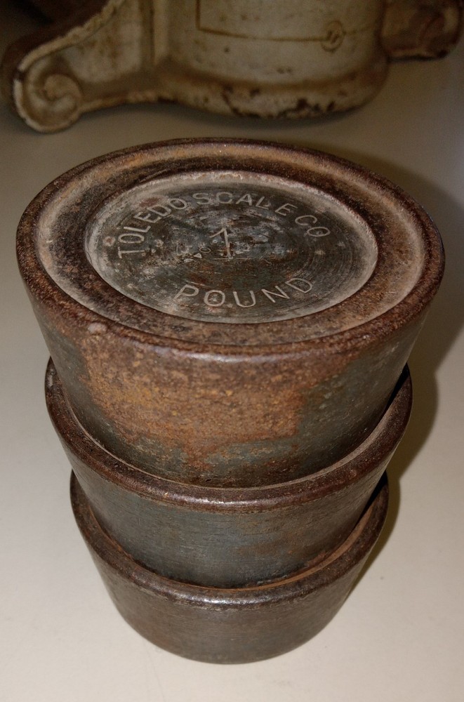 Antique Scale Weights
