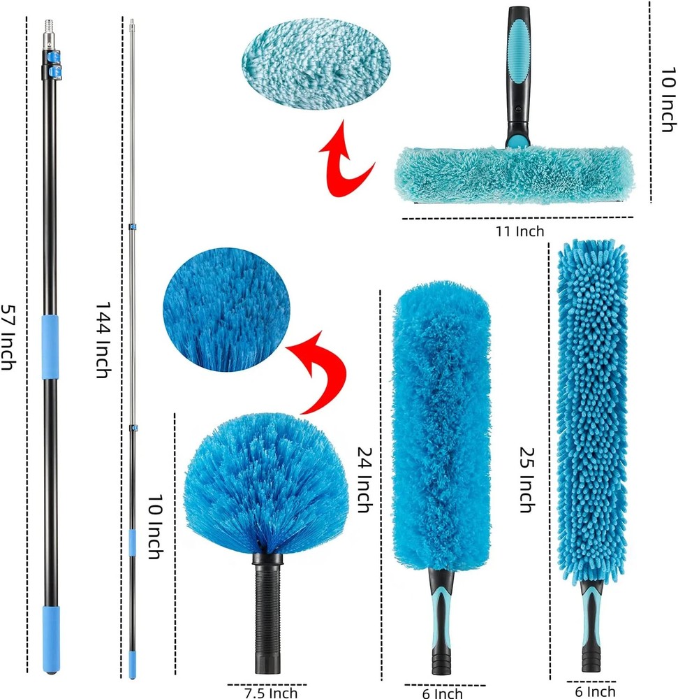 EverClean Ostrich Feather Duster Soft Dusting Cleaning Tool