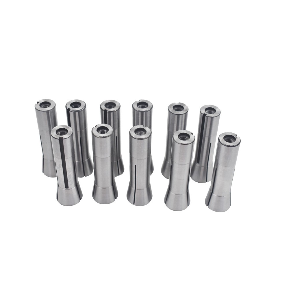 R8 Collet 11Pcs Set 1/8" 3/16" 1/4" 5/16" 3/8" 7/16" 1/2" 9/16" 5/8" 11/16" 3/4"