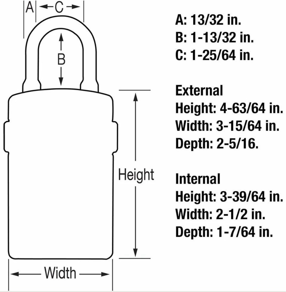 Master Lock 5440EC Bluetooth Portable Lock Box