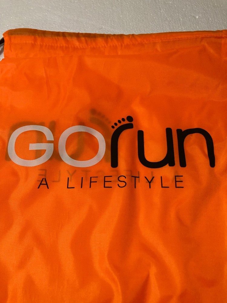 New!! Drawstring Bag - Go Run