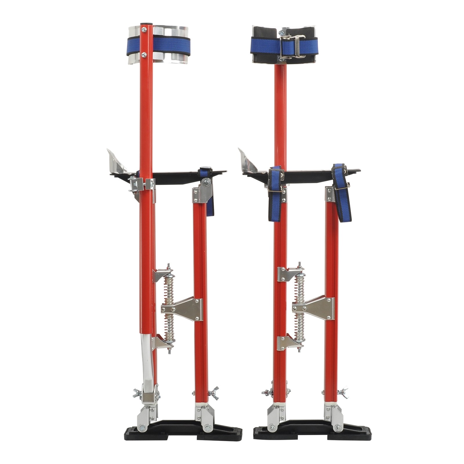 Drywall Stilts 24-40'' Red Inch Aluminum Tool Adjust For Painting Painter Taping