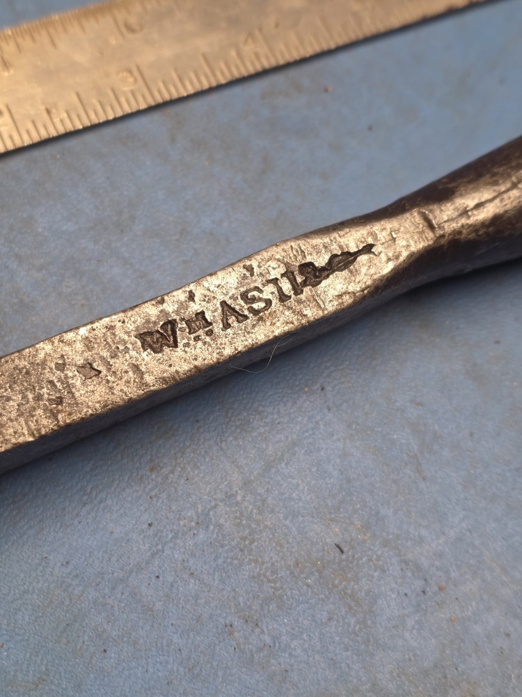 1/2" Thick! Wood Socket Chisel Pitted With Handle Timber Framing