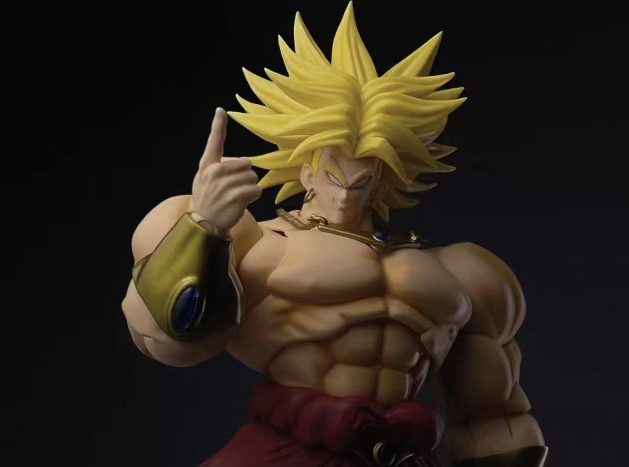 ZT Studio ZT-01 Broly Warrior of the Ancient Yellow Hair 1/12 Action Figure