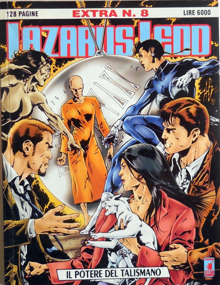 EXTRA LAZARUS LEDD N.8 STAR COMICS 1998 SUPPLEMENT