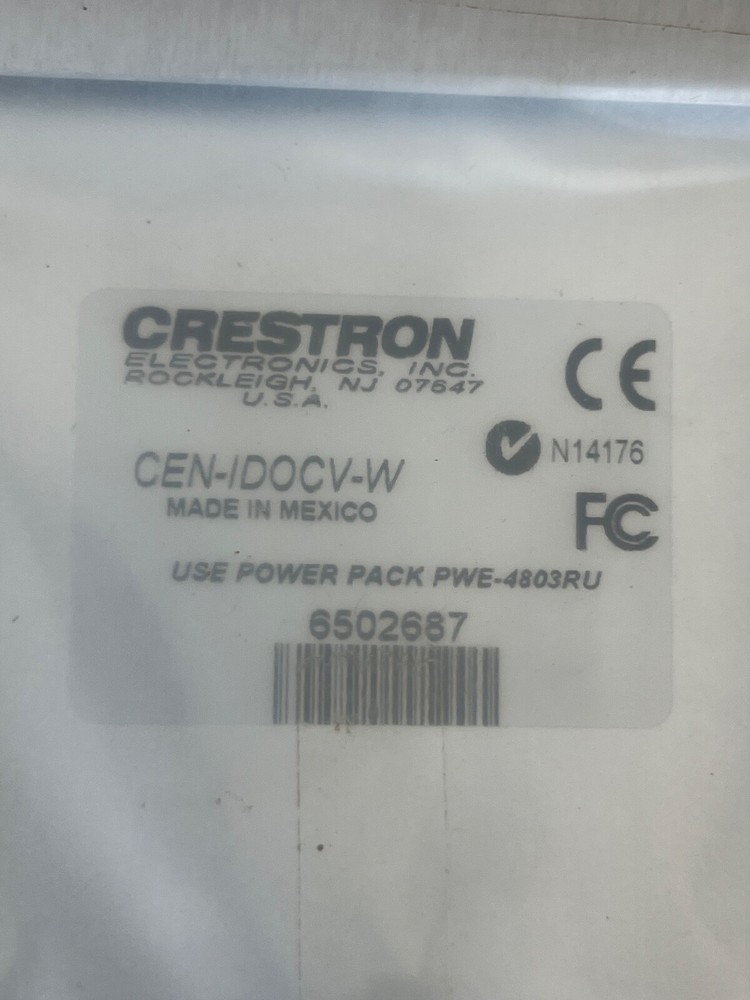 CRESTRON CEN-IDOCV-W CONTROL INTERFACE 6502687