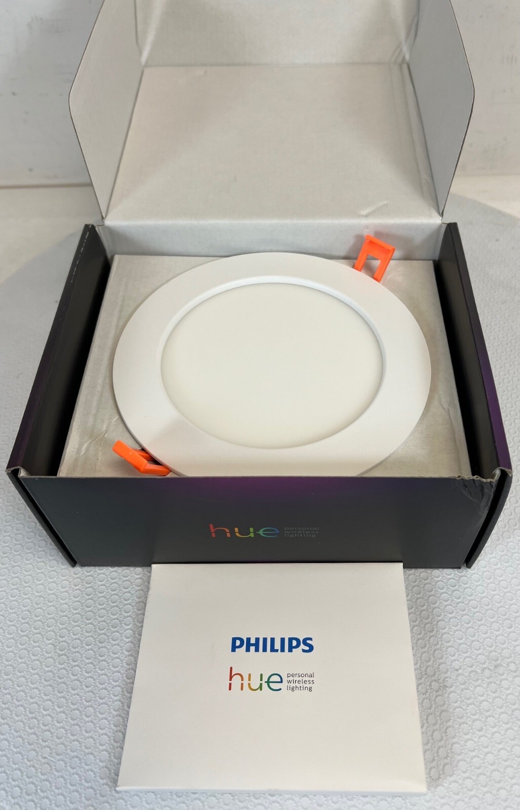 Philips Hue 579573 White & Color Ambiance 6" Slim Downlight LED Smart Light
