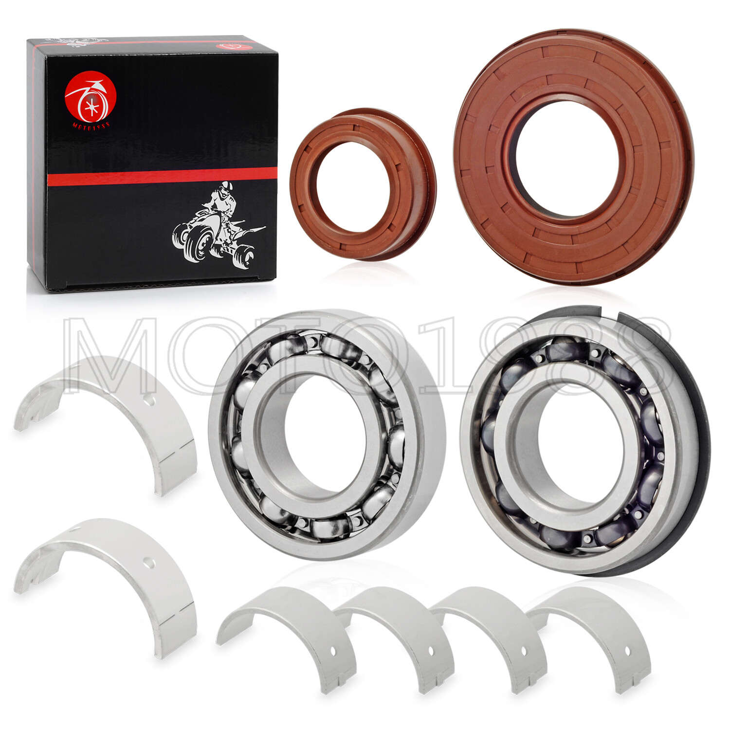 Crankshaft Bearing & Seal kit For Polaris Ranger Sportsman RZR 700 800 2006-2017