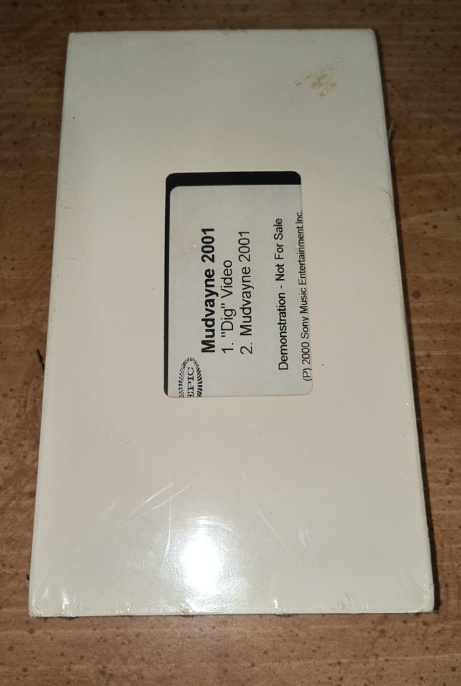 Mudvayne 2001  "Dig" Promo VHS *Extremely Rare* HTF & OOP