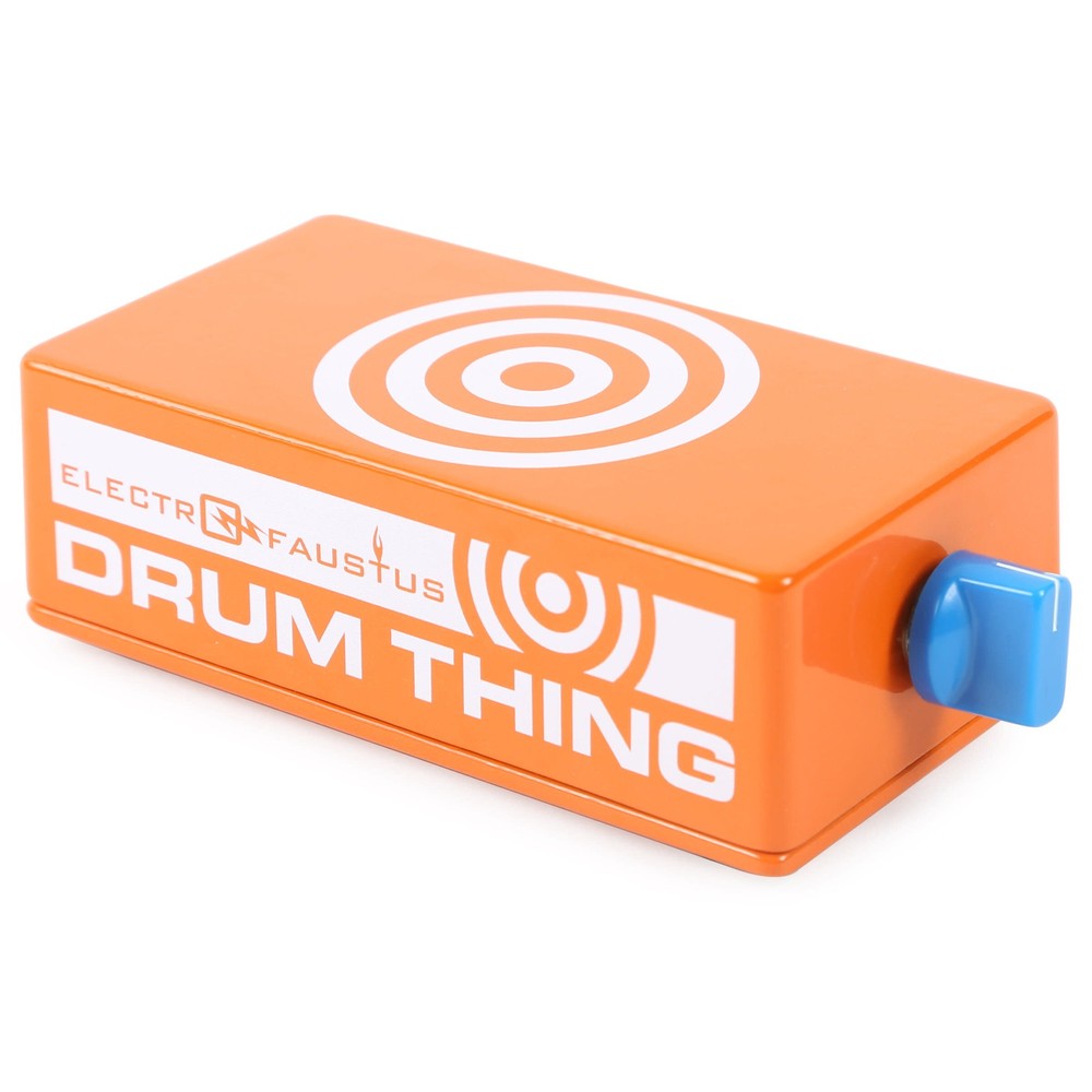 Electro Faustus EF105 Drum Thing Percussion Sound Sample Device Pedal w/ Patch C
