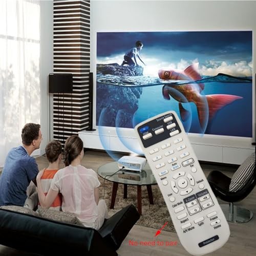 Replacement Remote Control 219863500 fit for Epson Projector PowerLite E20