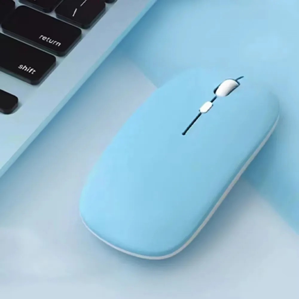 Silent Bluetooth Mouse Marcaron Computer Laptop Optical Mouse Wireless for iPad