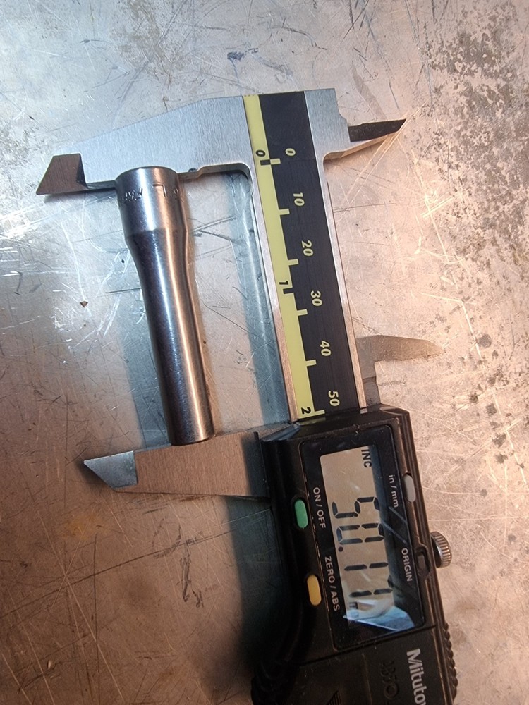 1/4" socket 6 mm Facom - 50mm long