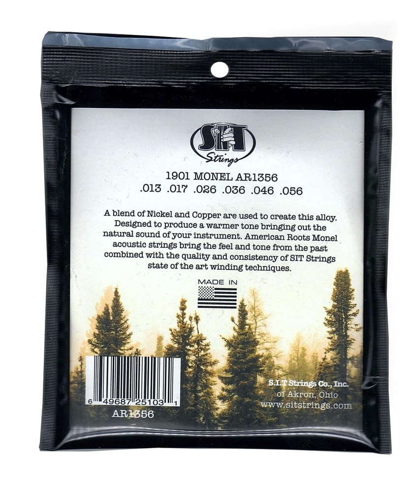 Guitar Strings Acoustic American Roots SIT Medium Set AR1356