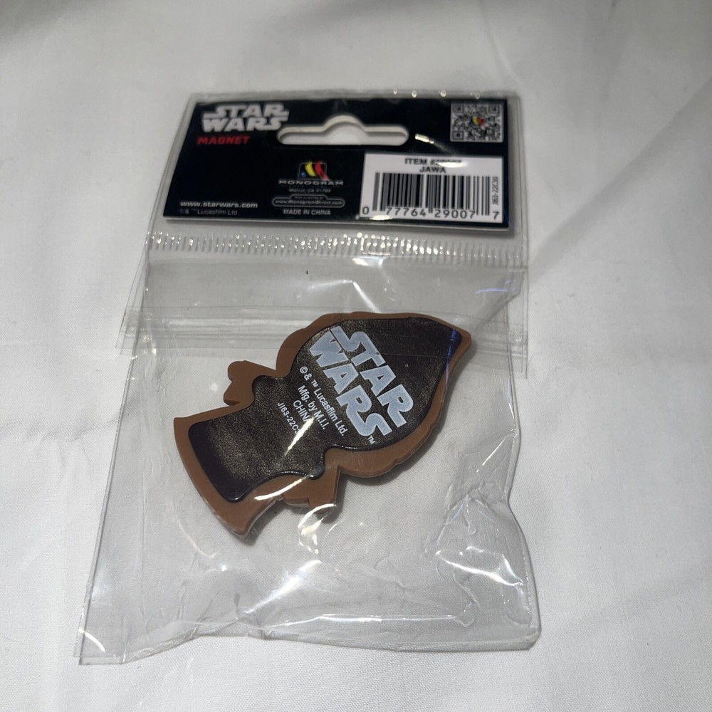 Star Wars 3D foam magnet Jawa monogram
