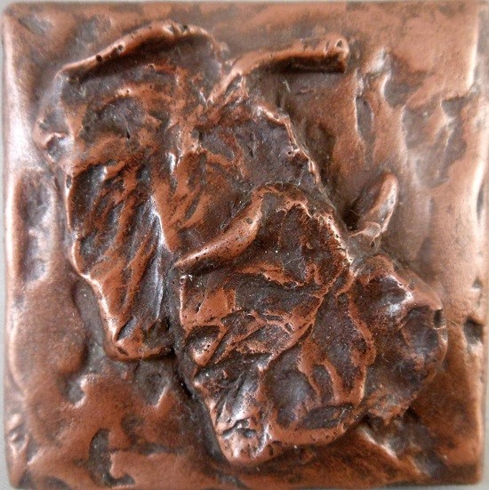 Copper Leaves (Twins) Decorative Dot