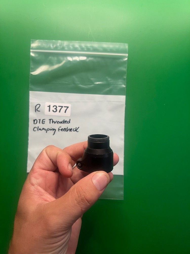 Dye Threaded Clamping Feedneck