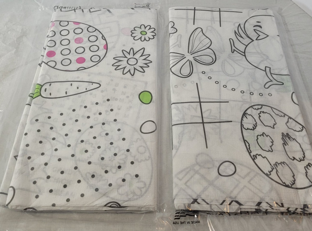 Easter Puzzle Paper table Covers 2 items