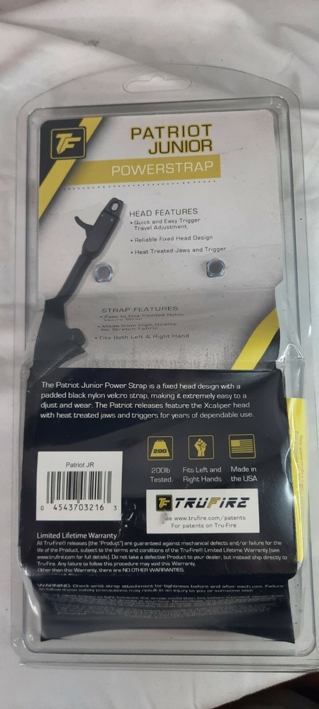 Trufire Patriot Junior Powerstrap Archery Release