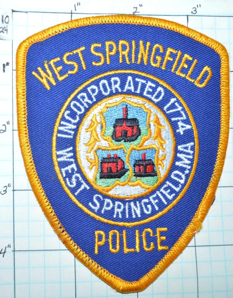 MASSACHUSETTS, WEST SPRINGFIELD POLICE DEPT PATCH