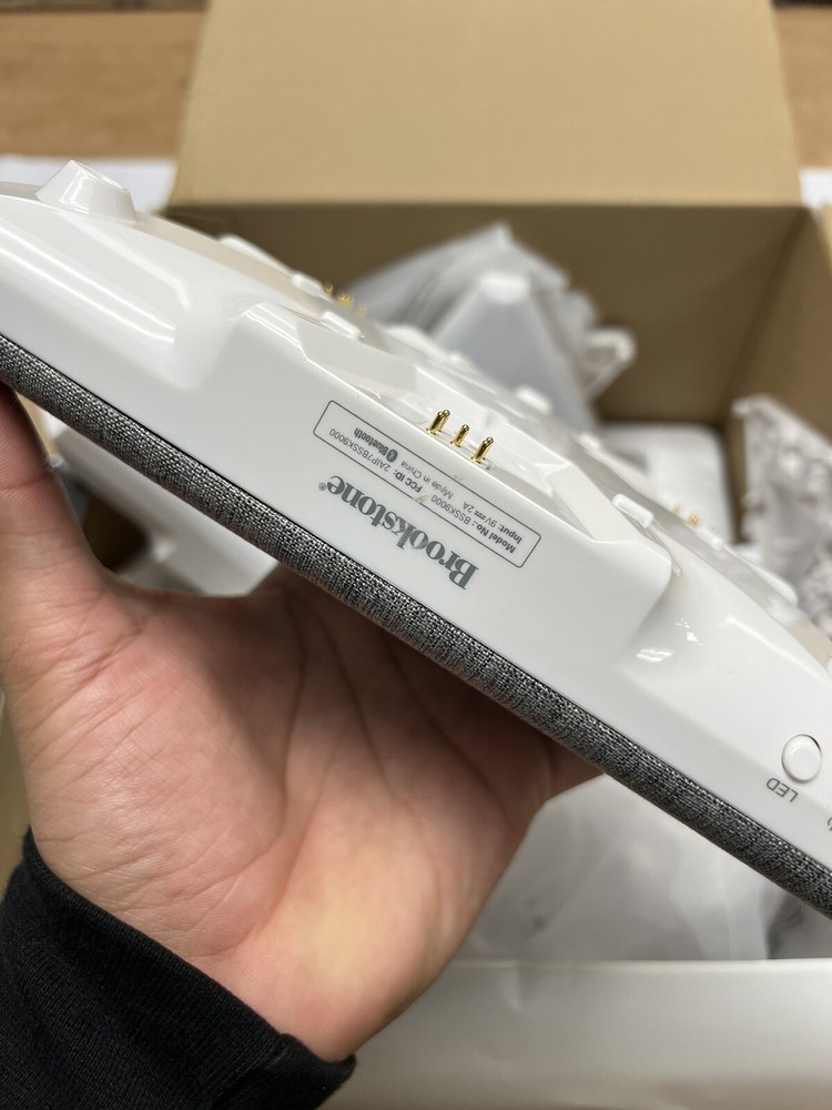 Brookstone Ambient Bluetooth Audio Speaker & LED Wall Panel System W Remote USED