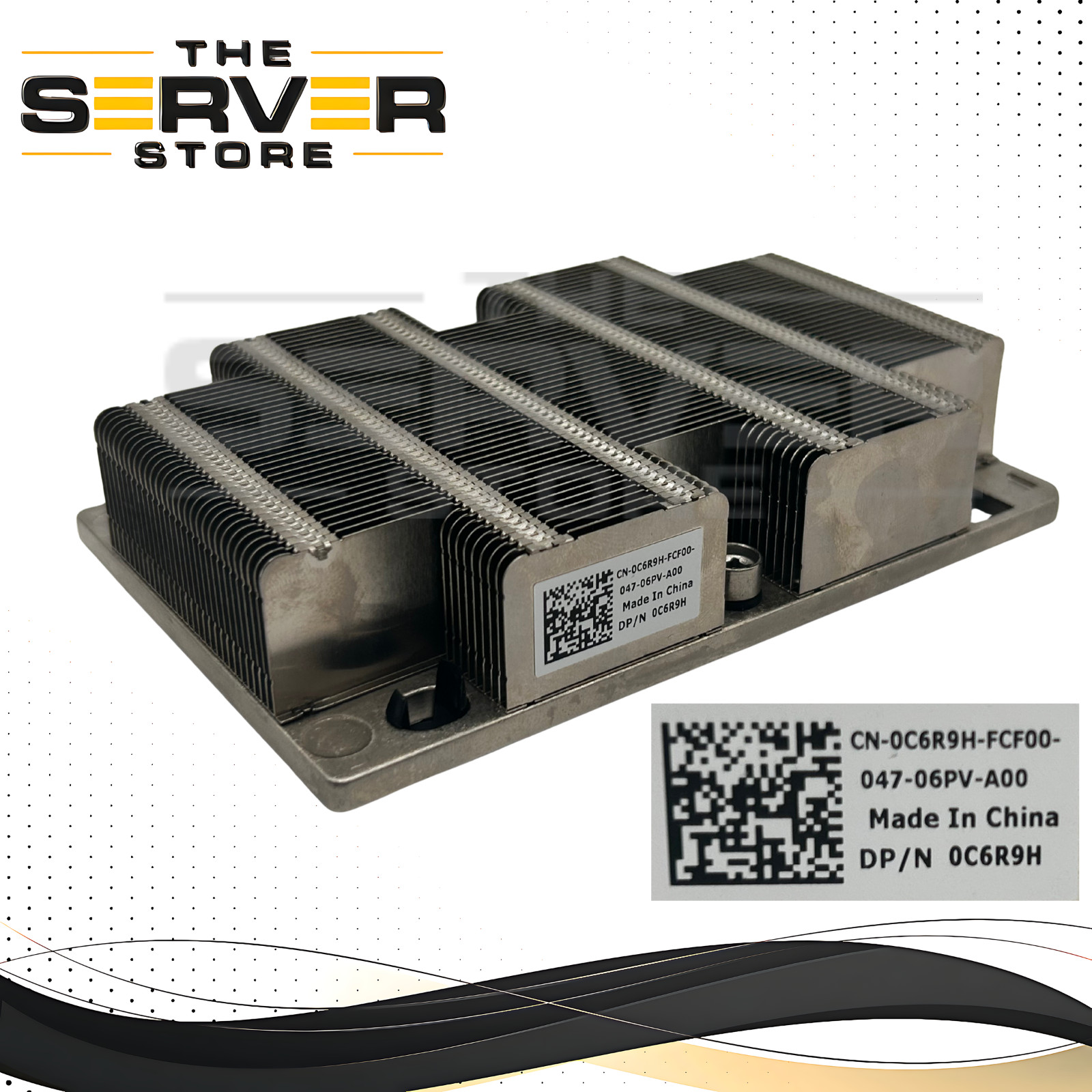 Dell High Performance CPU Heatsink PowerEdge R740 R740xd R640 0C6R9H C6R9H