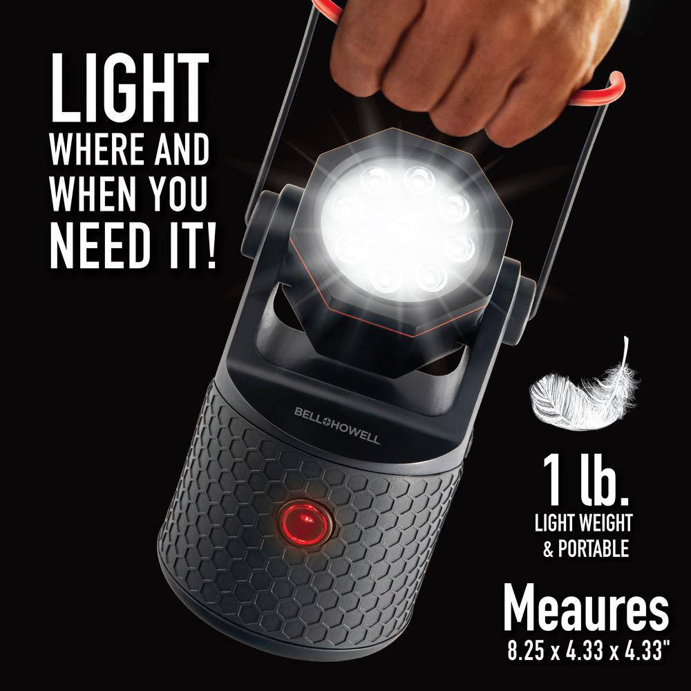 Bionic Work Light Beam 1000 Lumens 9 Super Bright LED Rechargeable Handheld Work