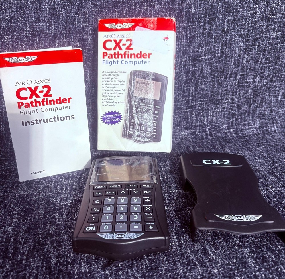 Vtg Air Classics ASA-CX2 Pathfinder Flight Planning Computer Original Packaging
