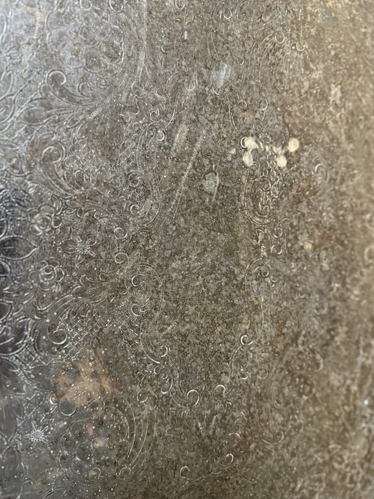 Antique EPNS Silverplate Footed Tray 28.75” Venetian Scroll Pattern