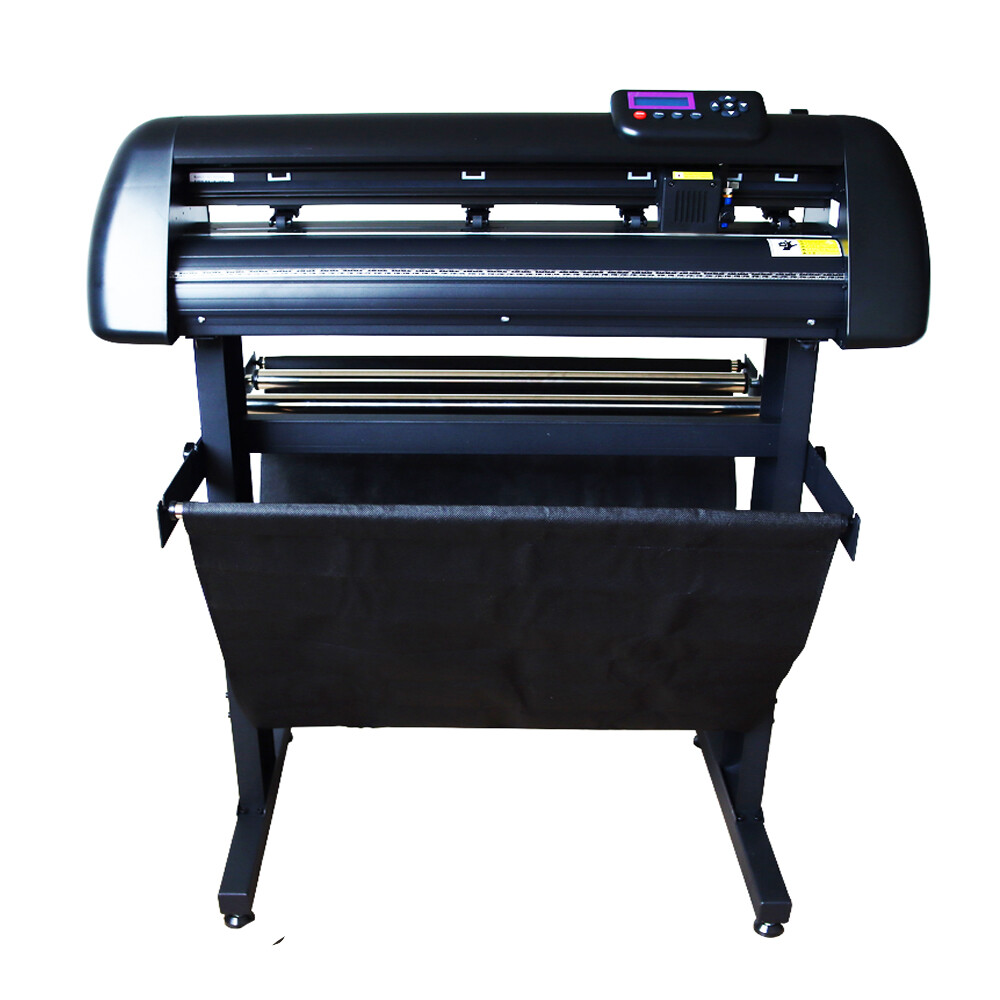 24'' Vinyl Cutter Plotter Cutting Machine w/ Automatic Contour Cutting LCD Scree