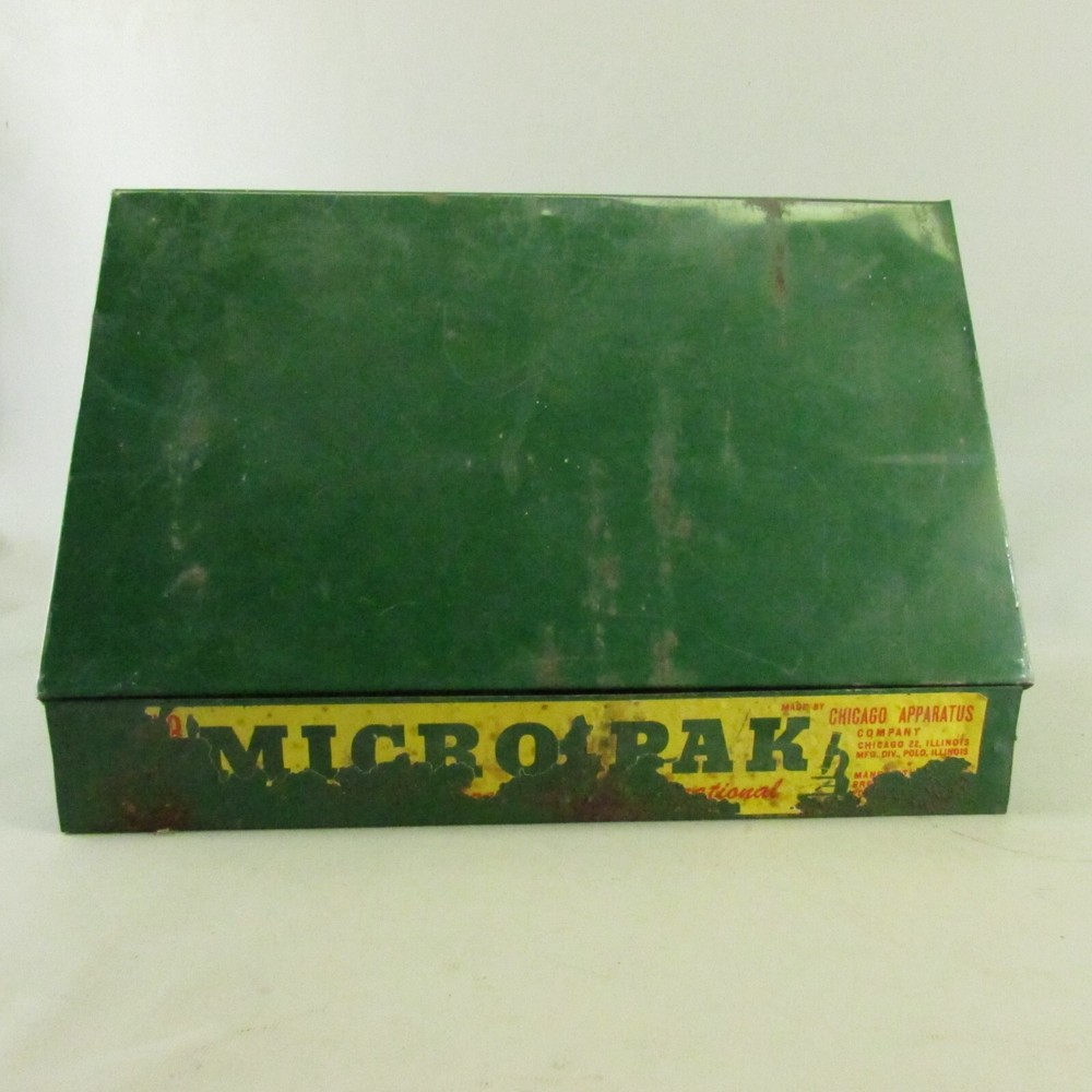 RARE VINTAGE MILVAY NO.508 MICRO-PAK MICROSCOPE EXPERIMENT SET