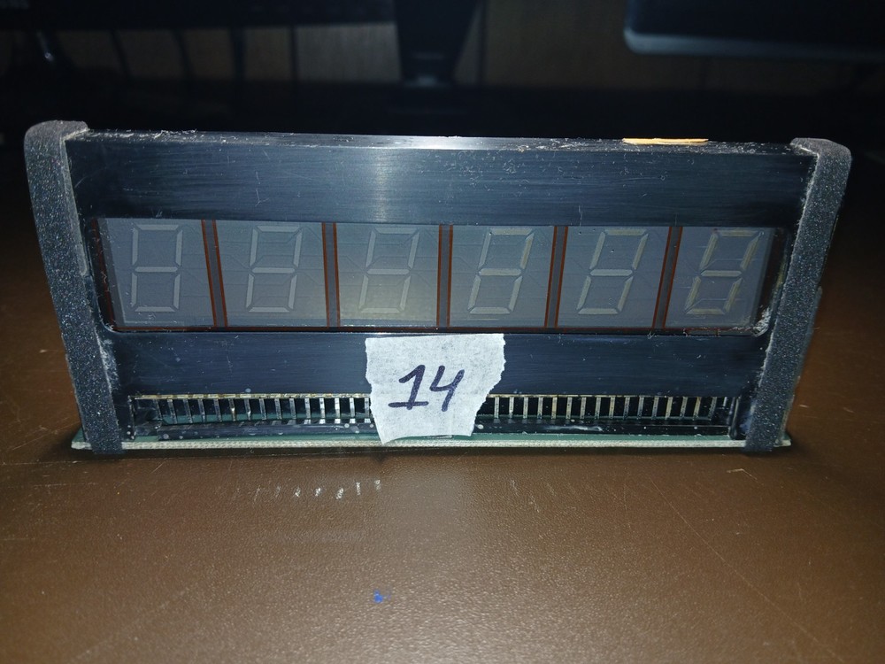 Bally Pinball 6 Digit Numeric Display Working 👀SEE VIDEO & DESCRIPTION👀