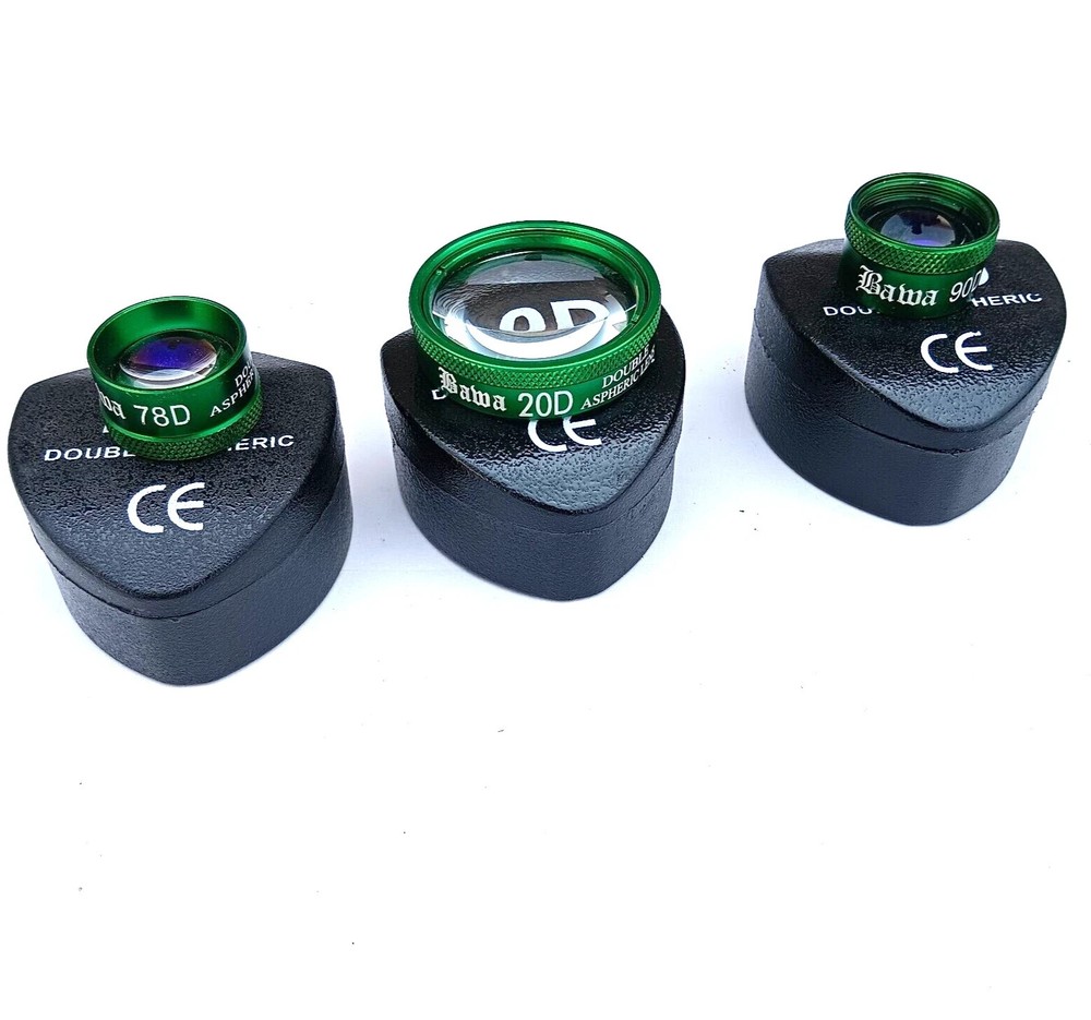 Copy Volk Lens Pack 20D 90D & 78D Double Aspheric Optometry & Ophthalmology
