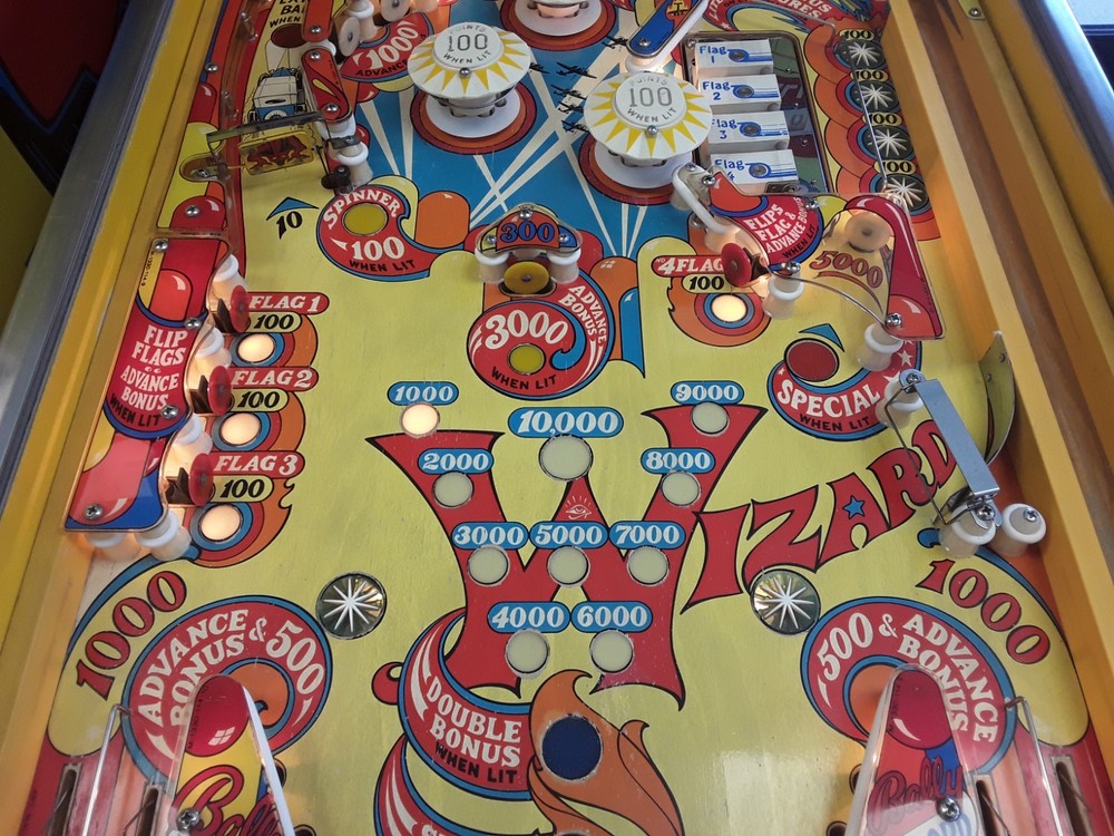 Wizard! by Bally Pinball Machine