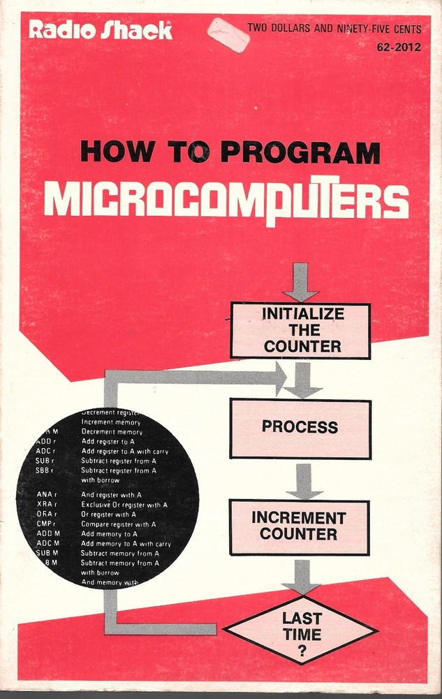 How To Program Microcomputers William Barden, Jr Radio Shack First Edition 1977