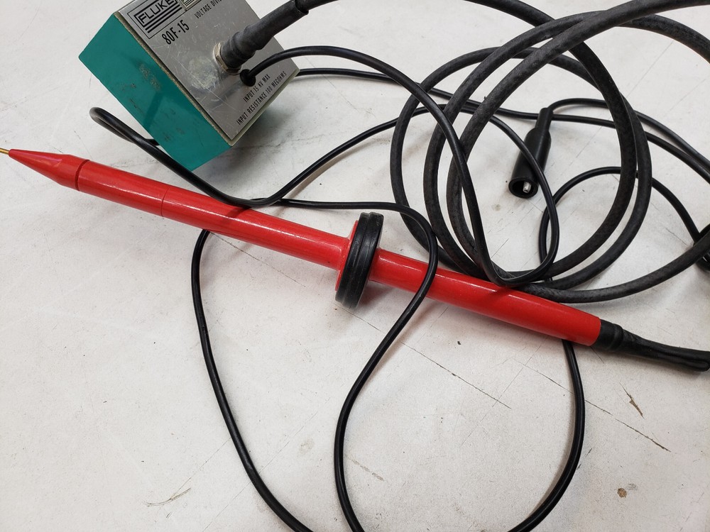 Fluke 80F-15 15kV Voltage Divider - High Voltage Probe - untested