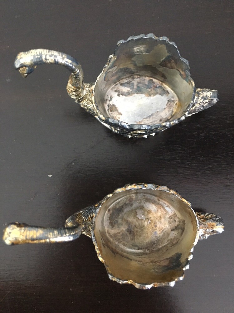 2 Pairpoint Silverplate Salt Cellars
